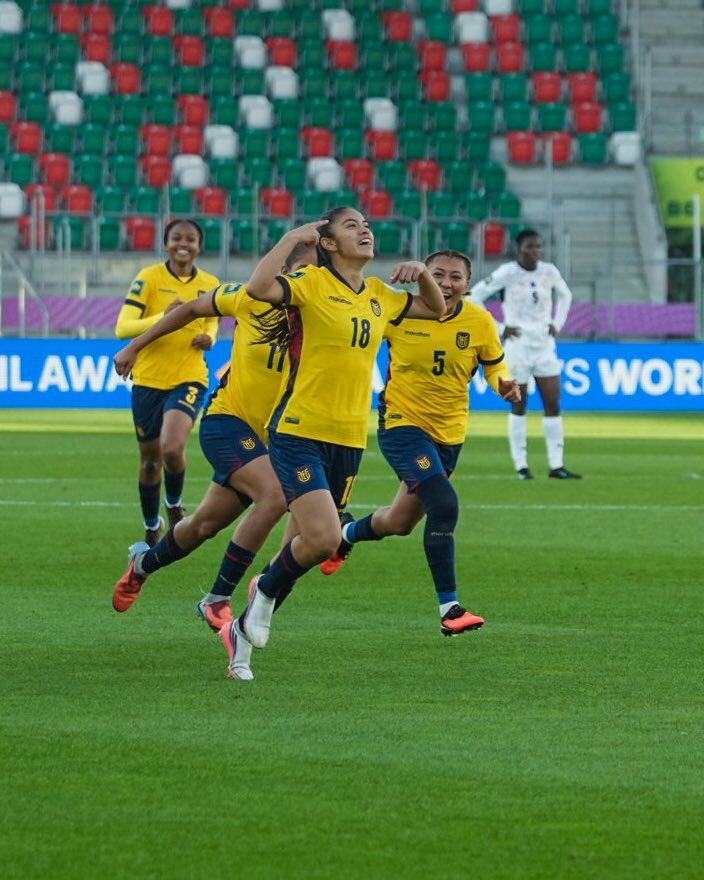 Ecuador debuta con goleada sobre Ghana en el Mundial Femenino Sub-20