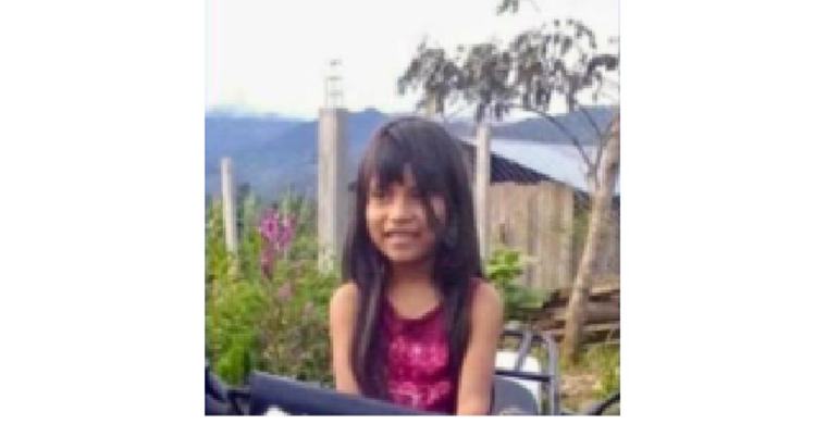 Alerta Emilia: buscan a Sandy Tseman, niña de 7 años desaparecida en Morona Santiago