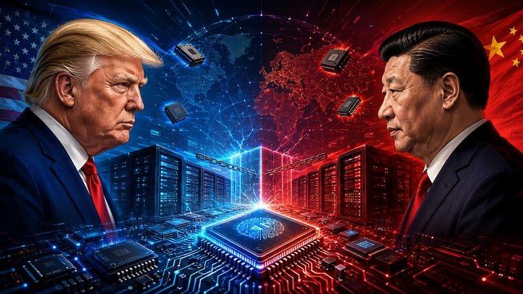 El nuevo frente de la guerra tecnológica: EE.UU. busca impedir que China alquile chips de Nvidia en otros países