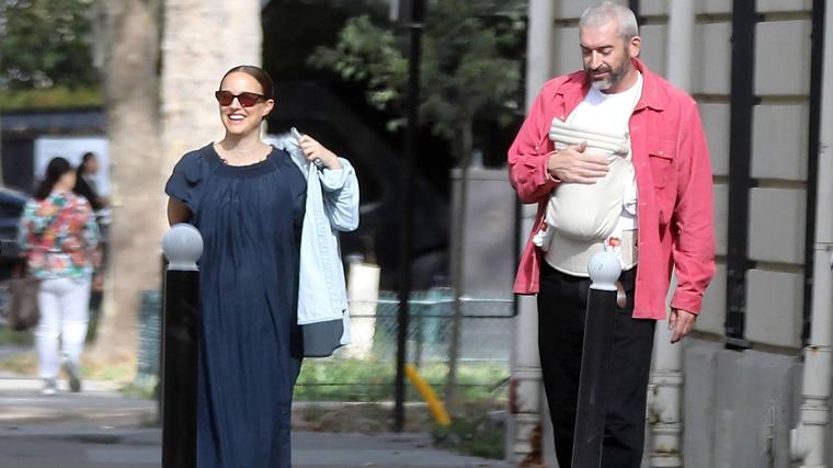 La actriz Natalie Portman se convierte en madre por tercera vez a los 45 años.