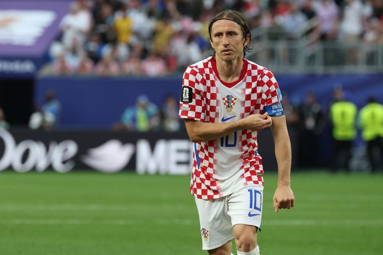 Luka Modric continúa en la selección de Croacia