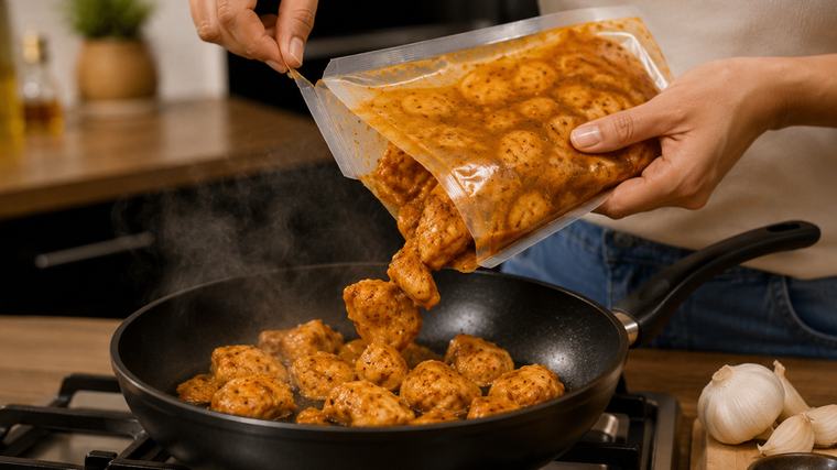 Pollo adobado: Las marcas que apuestan por comida real que se prepara en minutos
