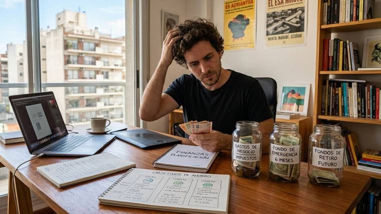 ¿Tus ingresos cambian cada mes? Así puedes dividir tu dinero en 3 fondos