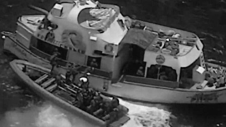 Tripulantes de los barcos Conquista II y OM2 arribarán a Manta tras operativos conjuntos en altamar por Ecuador y Estados Unidos