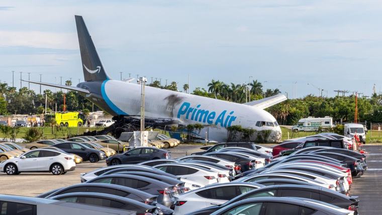Aeropuerto de Miami: ¿Qué pasó con el avión de carga de Amazon?