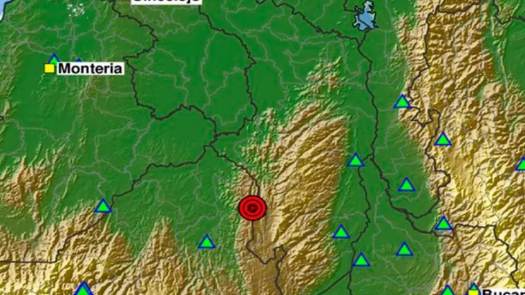 Un nuevo sismo de magnitud 3,9 sacude Colombia este martes 1 de septiembre