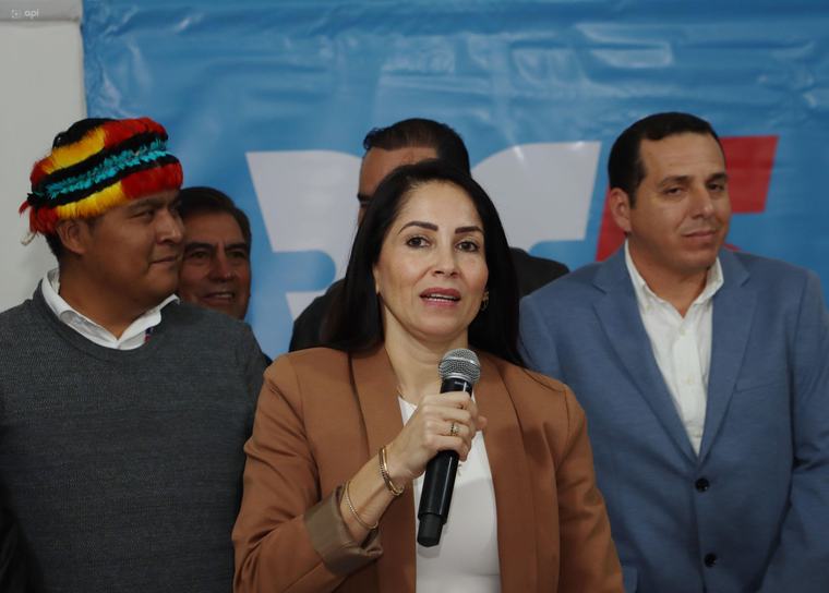 CNE ratifica impedimento de Luisa González para ser candidata a prefecta de Manabí
