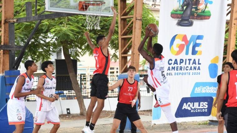 Noventa equipos participan en el Torneo Interbarrial de baloncesto en Guayaquil