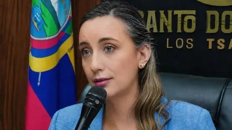 Prefecta de Santo Domingo, Johana Núñez, va a prisión preventiva, por presunto incremento patrimonial de USD 8,8 millones