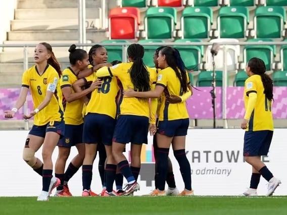 ‘Vamos a buscar la clasificación’, dice Eduardo Moscoso, técnico de la selección femenina sub-20 de Ecuador tras la victoria ante Ghana en el estreno del Mundial