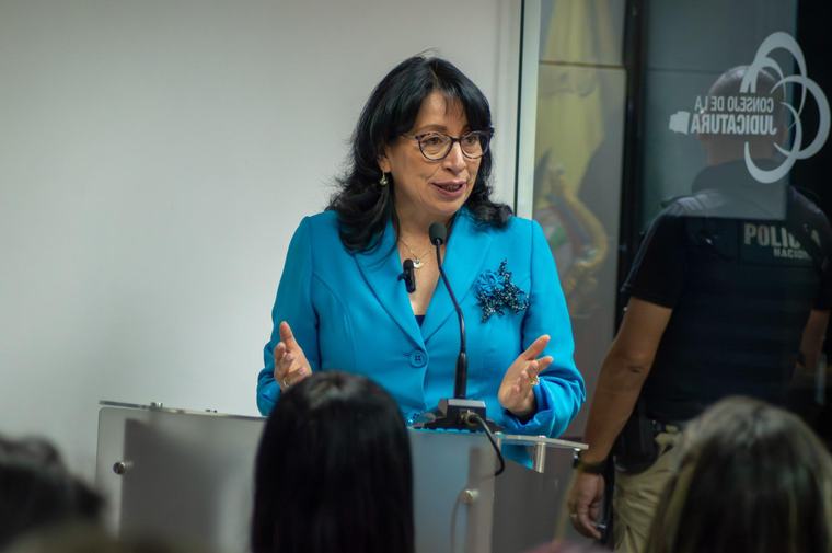 Fiscalía solicita fijar fecha para formular cargos contra Solanda Goyes, exvocal de la Judicatura