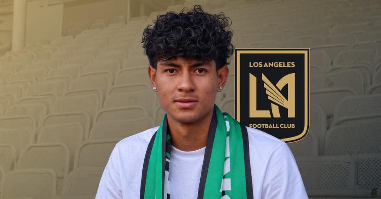 Virgilio Olaya fue transferido a Los Angeles FC y jugará cedido en el Wacker Innsbruck de Austria