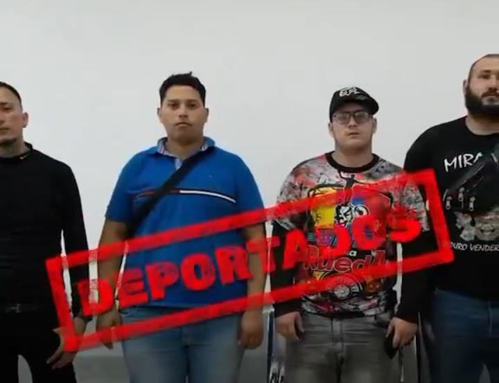 VIDEO | Reimberg anuncia deportación de cuatro ‘delivery’ extranjeros tras desafiar la nueva Ley de Tránsito