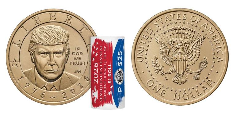 Moneda de un dólar con el rostro de Donald Trump está a la venta desde este 2 de septiembre en Estados Unidos